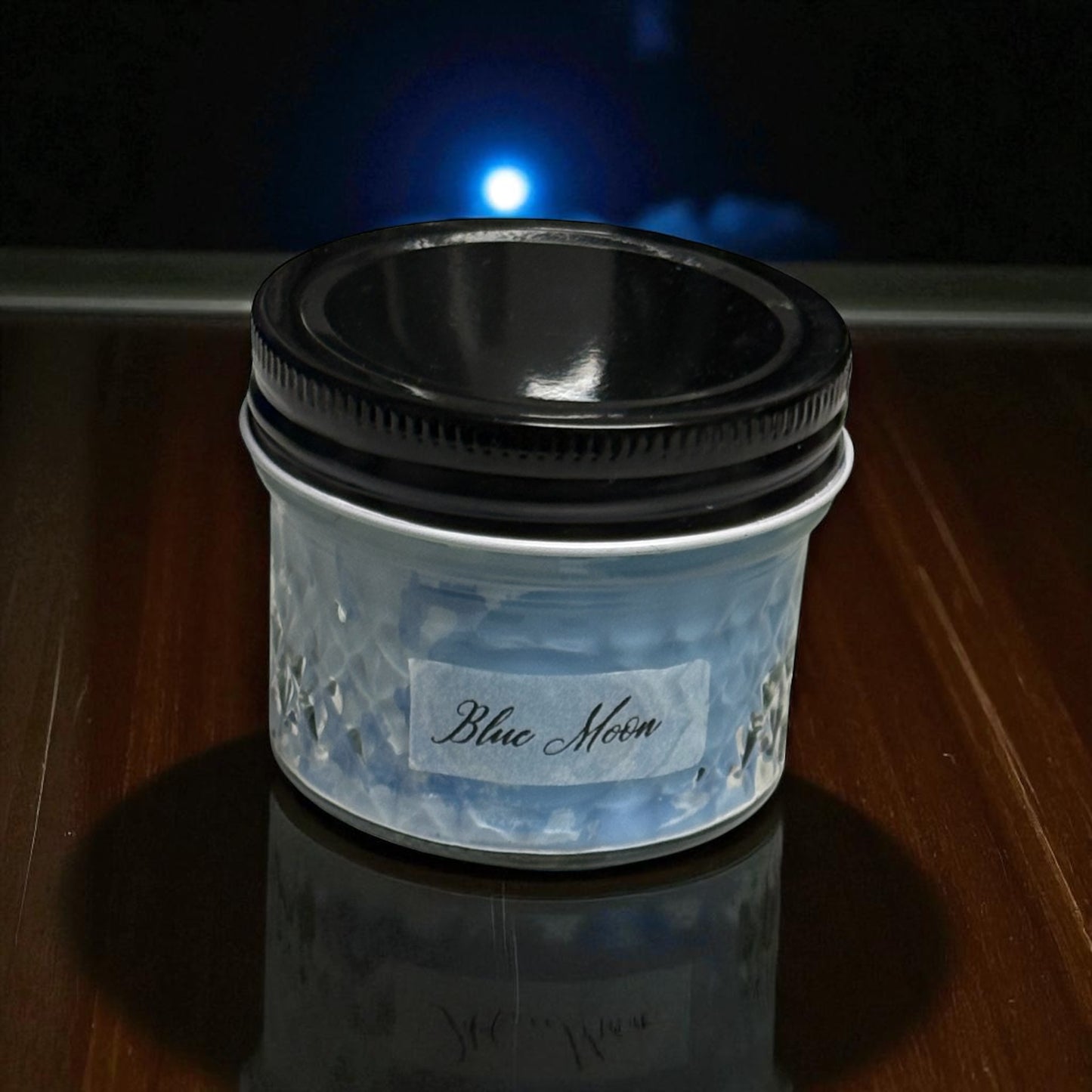 Handcrafted 4oz Candle - Blue Moon Fragrance
