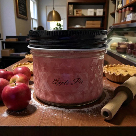 Handcrafted 4oz Candle - Apple Pie Fragrance